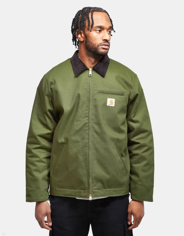 Carhartt WIP Detroit Jacket (Winter) - Tarragon/Black (Rigid)