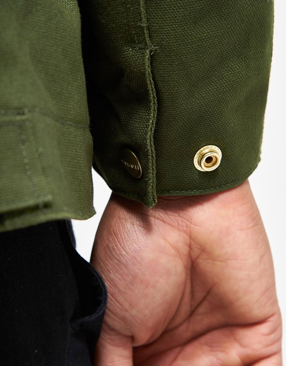 Carhartt WIP Detroit Jacket (Winter) - Tarragon/Black (Rigid)