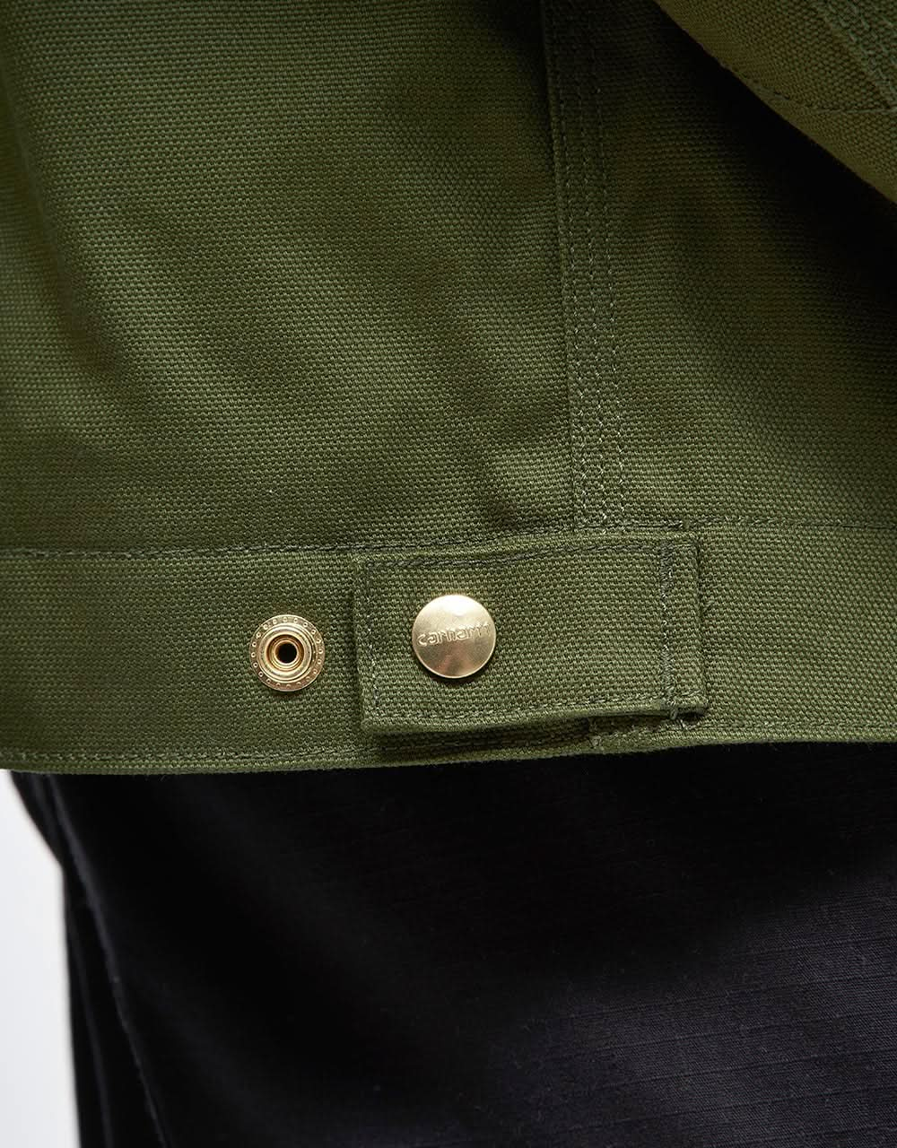 Carhartt WIP Detroit Jacket (Winter) - Tarragon/Black (Rigid)