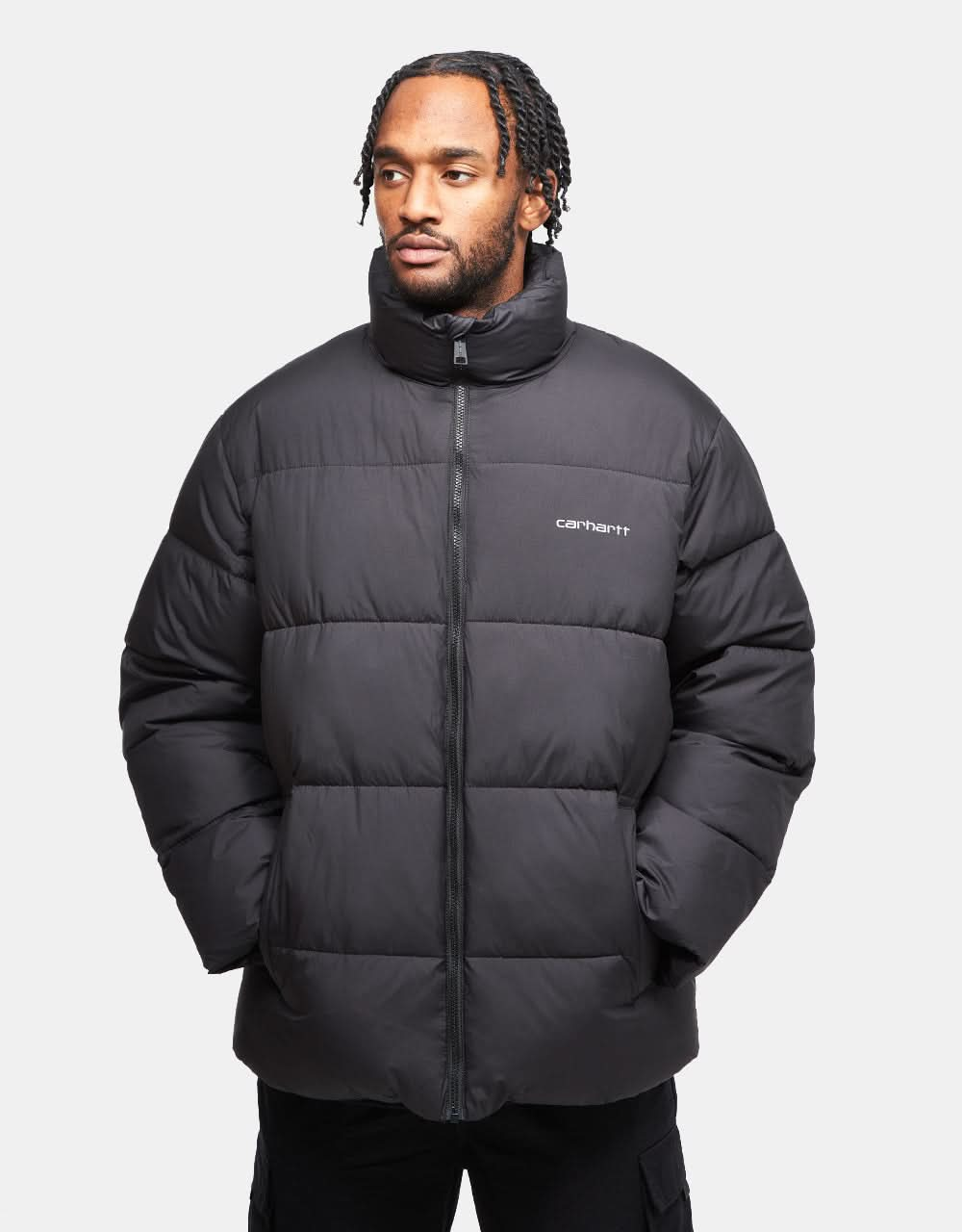 Carhartt WIP Springfield Jacket - Black/Misty Grey