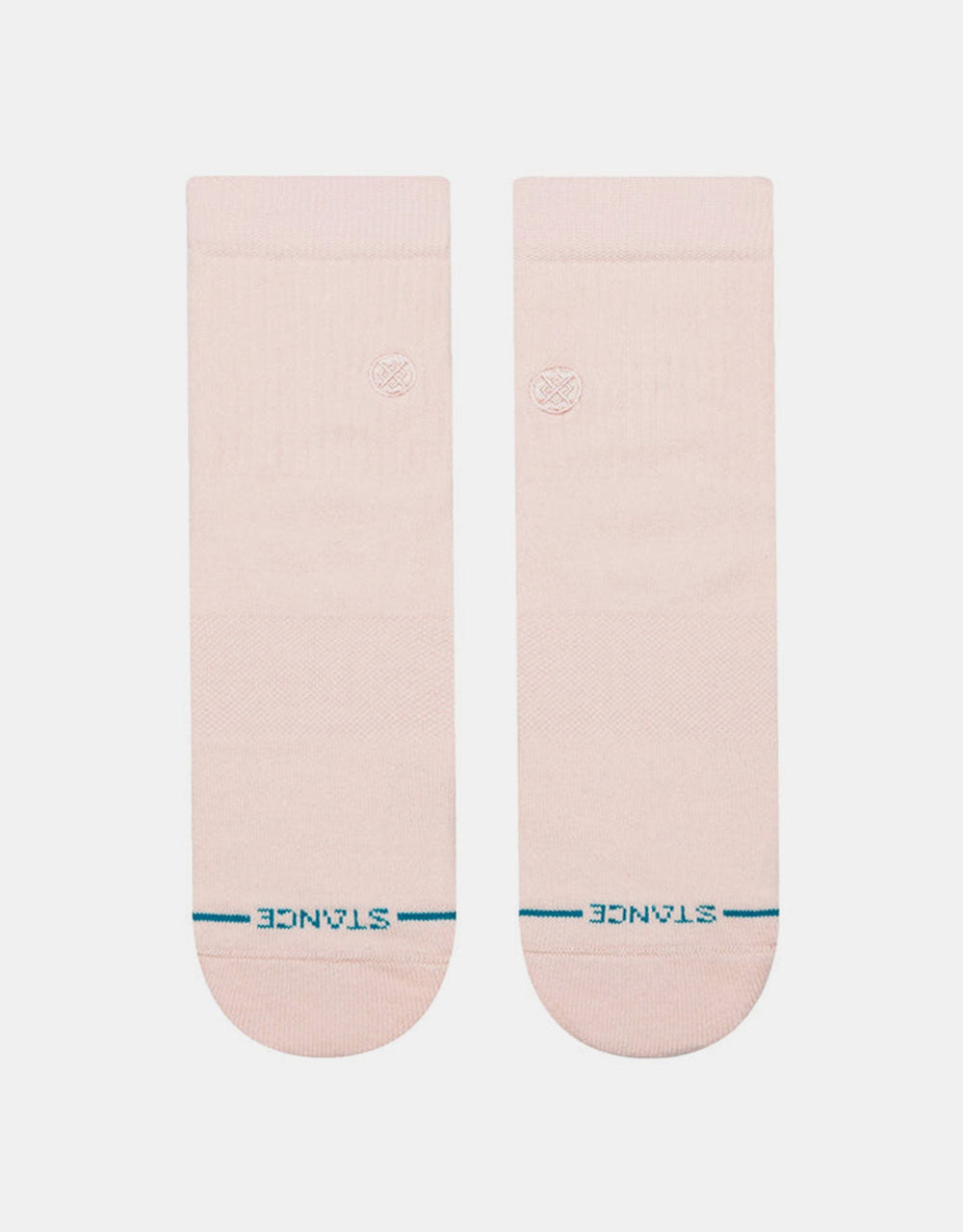 Stance Icon Quarter Classic Crew Socks - Pink