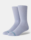 Stance Icon Classic Crew Socks - Lilac Ice