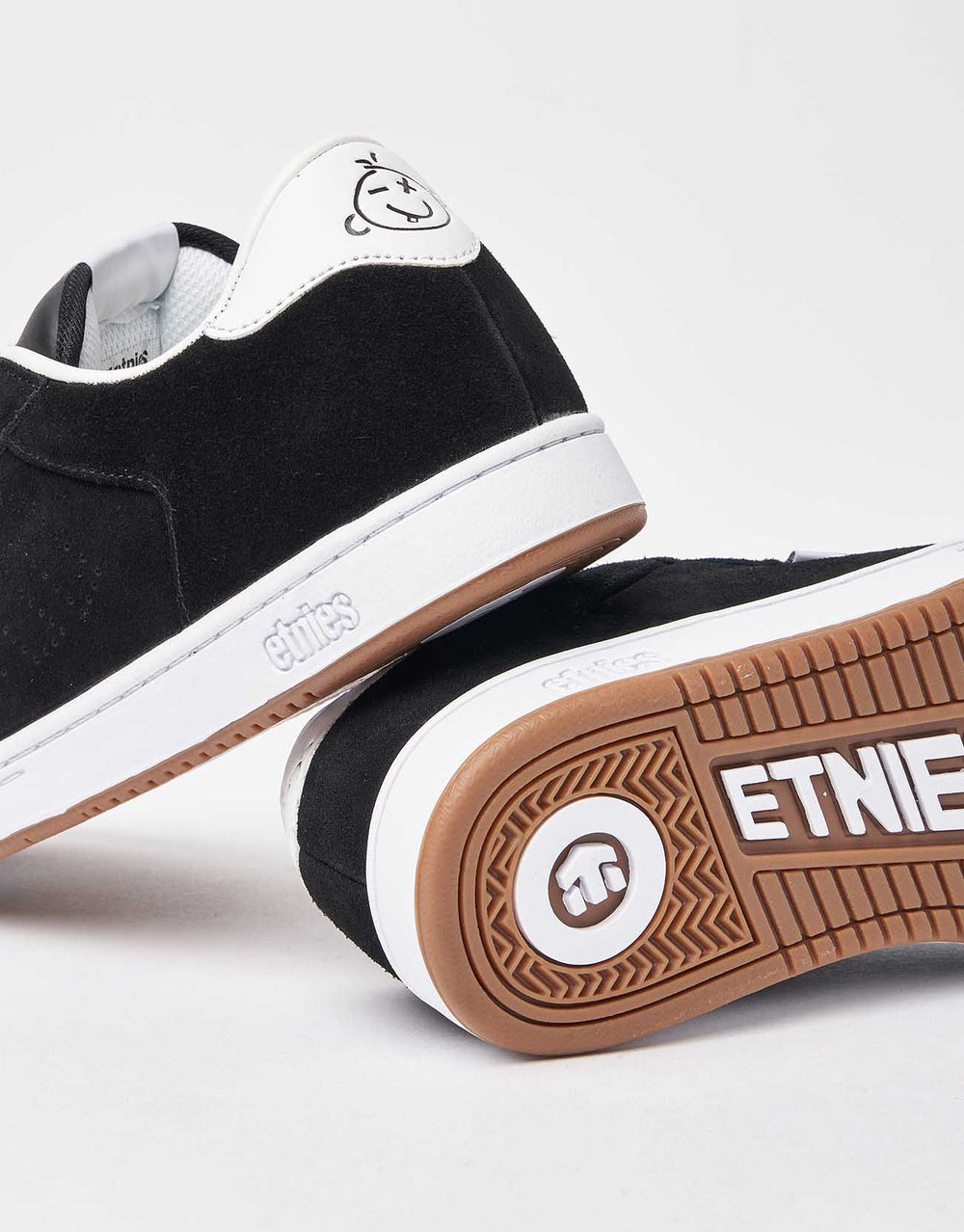 Etnies Scam Skate Shoes - Black/White