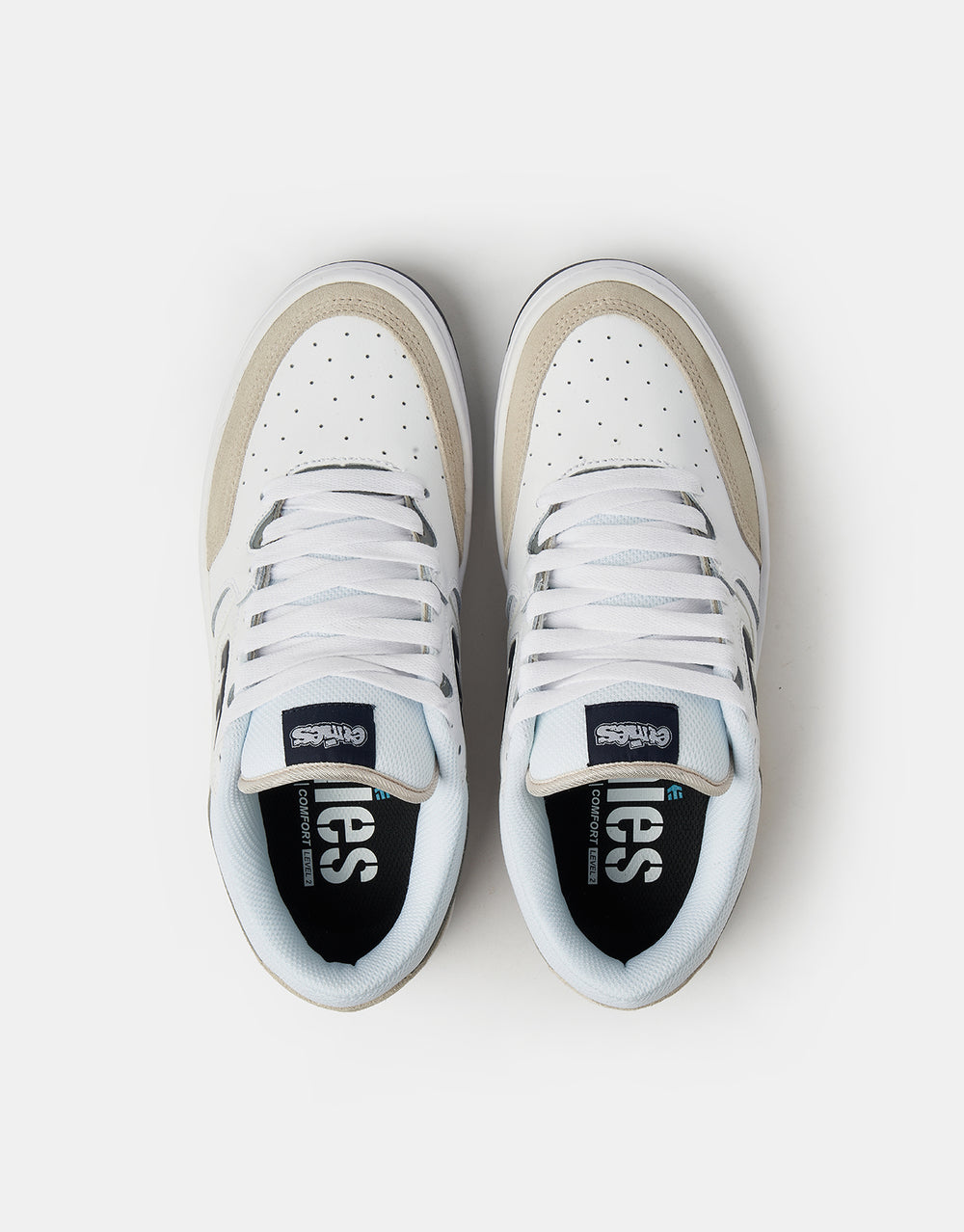 Etnies Loot Skate Shoes - White/Navy