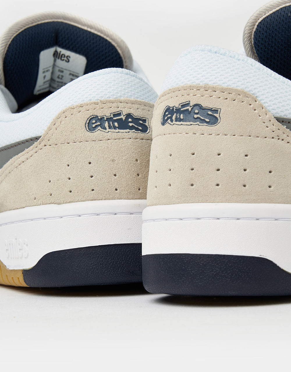 Etnies Loot Skate Shoes - White/Navy