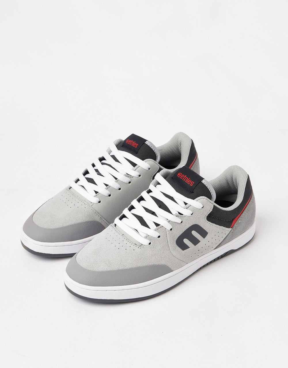 Etnies x Michelin Marana Skate Shoes - Grey/Grey/Red