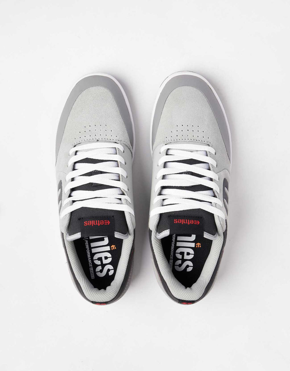 Etnies x Michelin Marana Skate Shoes - Grey/Grey/Red