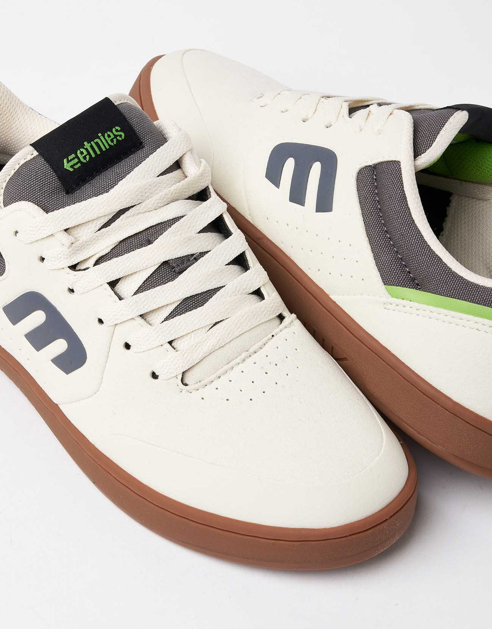 Etnies x Michelin Marana Skate Shoes - White/Grey/Gum