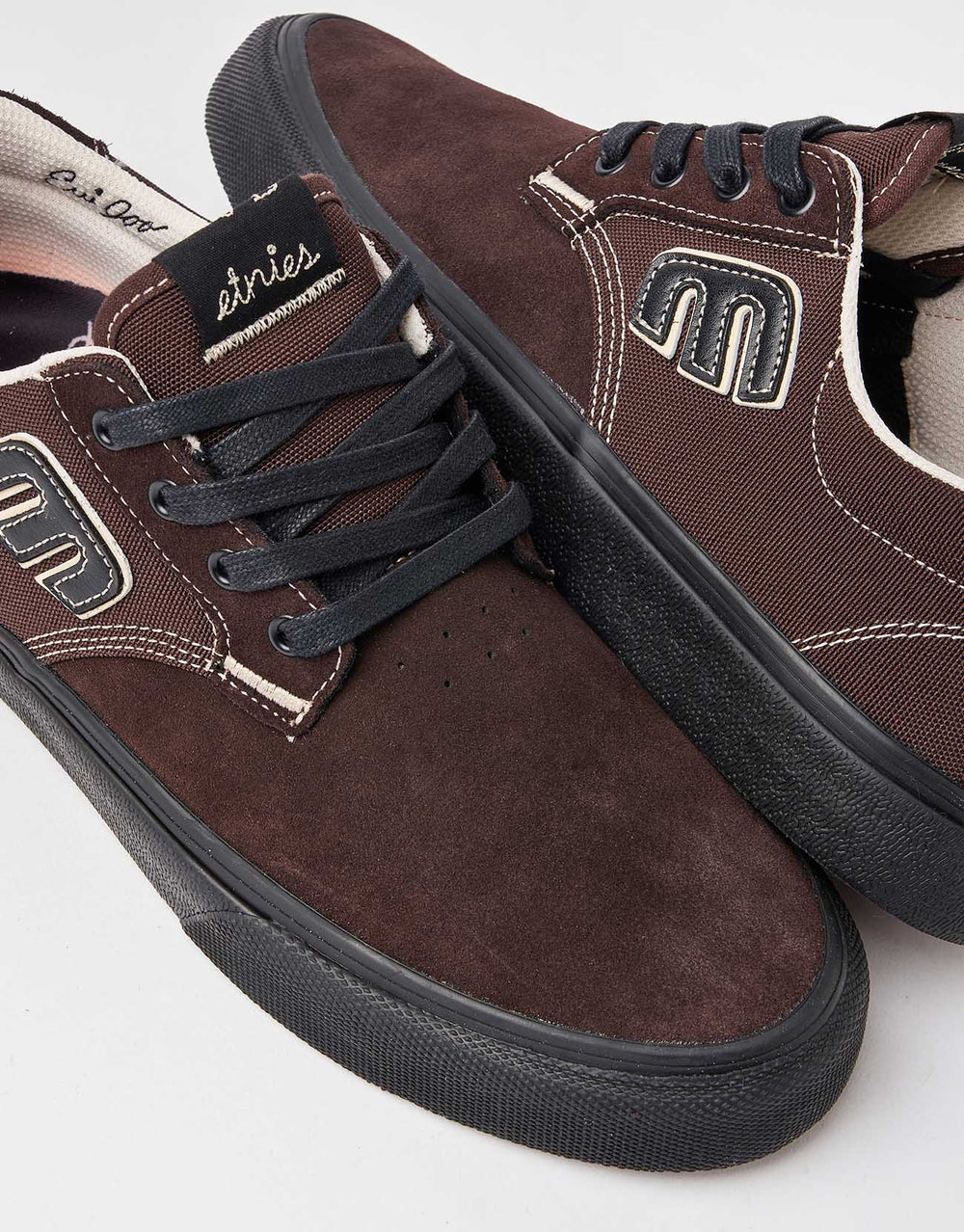 Etnies Barge Plus Skate Shoes - Brown/Black