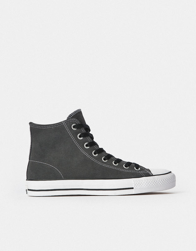 Converse Chuck Taylor All Star Pro Suede High Skate Shoes - Dark Matter/Black/White