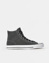 Converse Chuck Taylor All Star Pro Suede High Skate Shoes - Dark Matter/Black/White