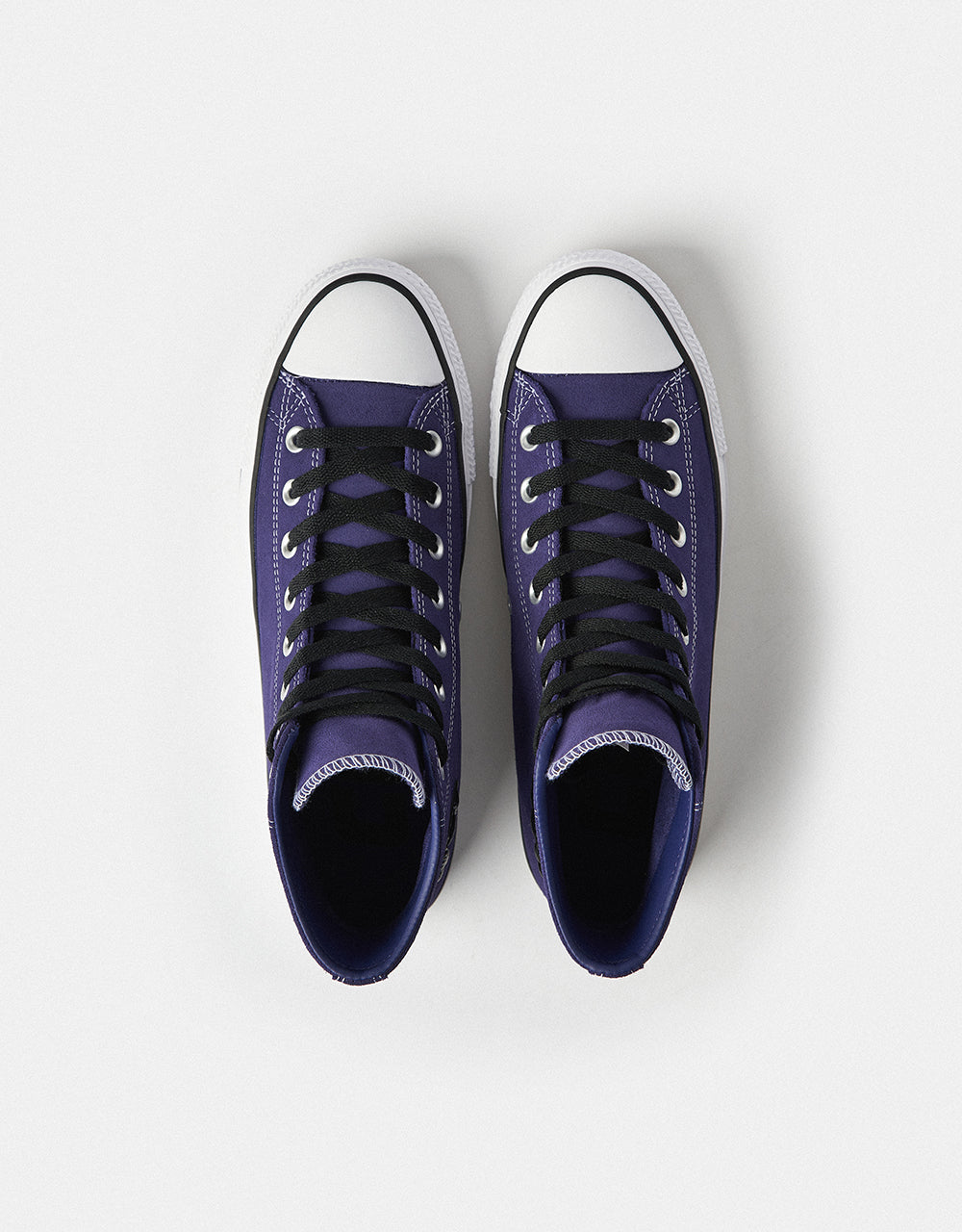 Converse Chuck Taylor All Star Pro Suede High Skate Shoes - Fresh Blueberry/Black/White