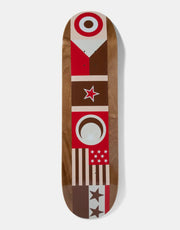 Chocolate Trahan Flags 'TWIN TIP' G096 Skateboard Deck - 8.5"