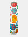 Roger Langston Cut It Out Skateboard Deck - 8.25"