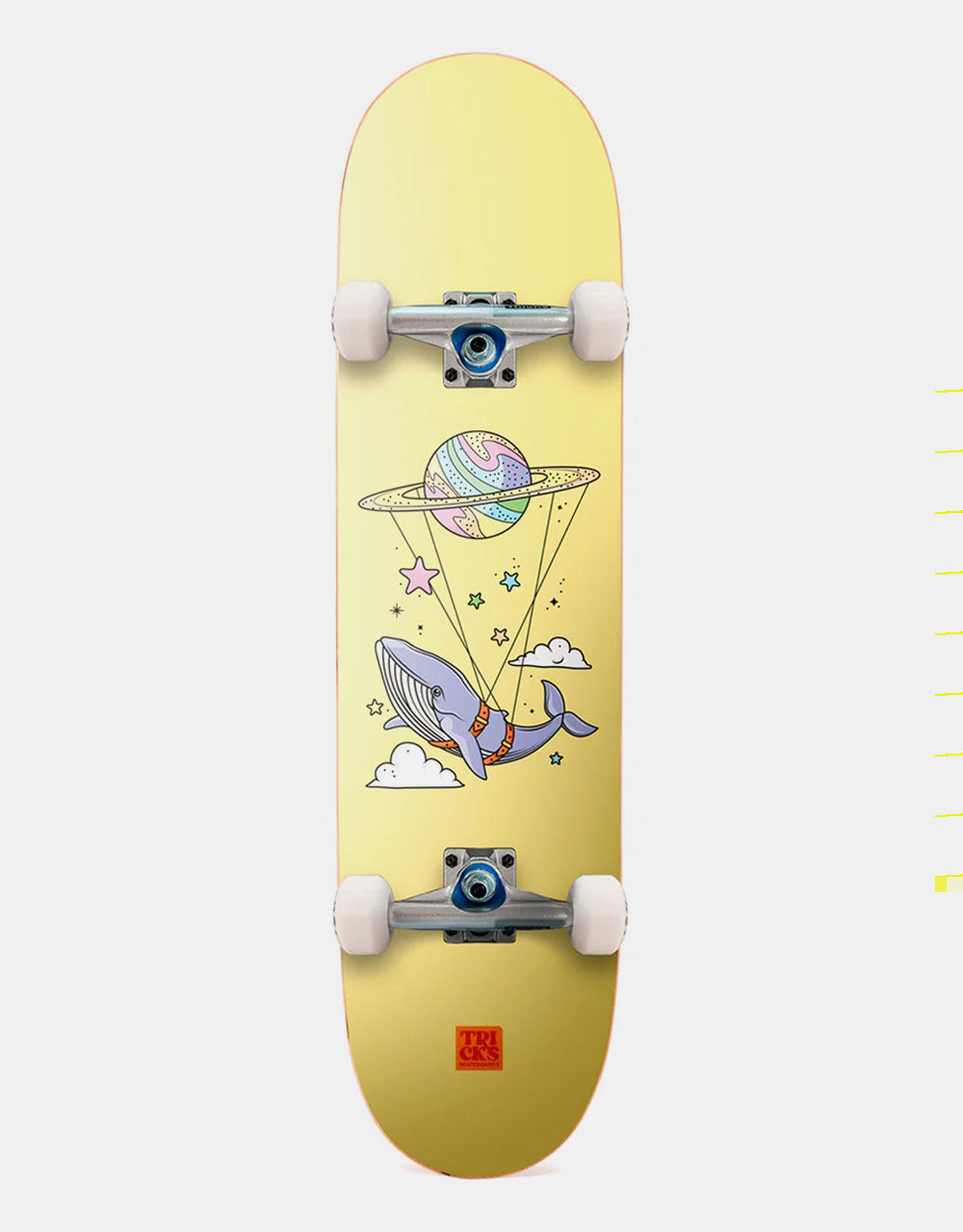 Tricks Sea Galaxy Mid Complete Skateboard - 7.5" x 28.3"