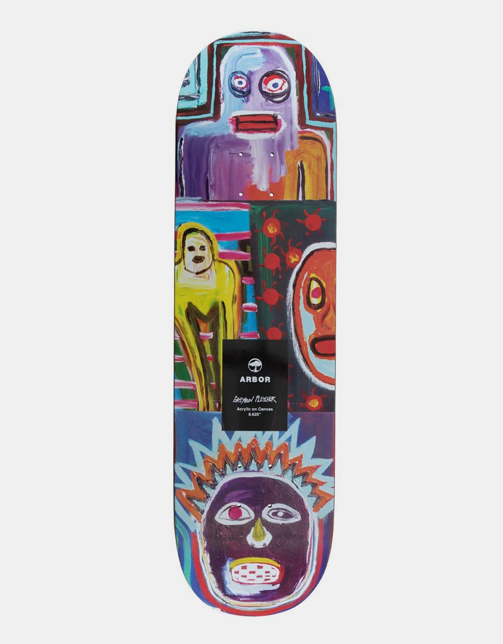 Arbor Gresyon Collage Skateboard Deck - 8.625"