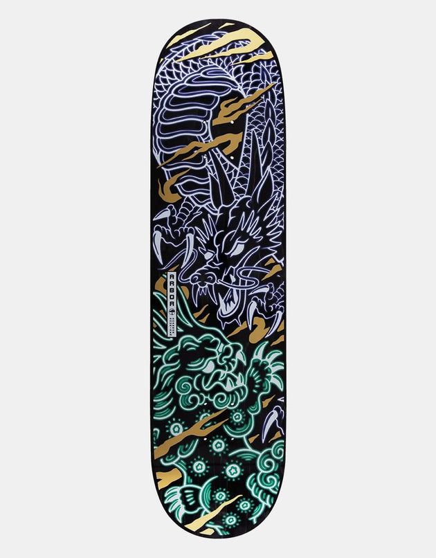 Arbor Shuriken Dragon Foo Skateboard Deck - 8.5"