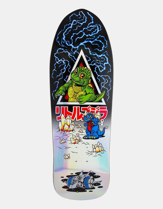 Santa Cruz x Godzilla Jr. Natas Skateboard Deck - 9.89"