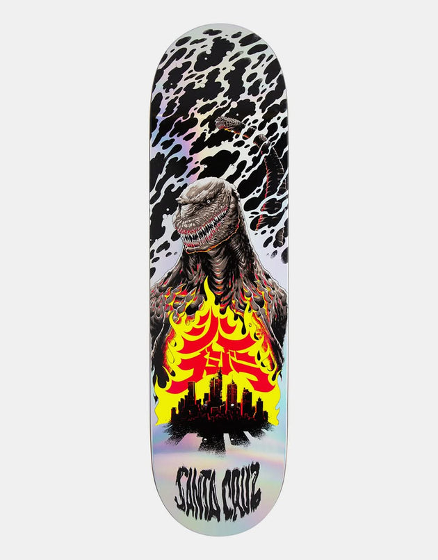 Santa Cruz x Godzilla Shin Knox Firepit Skateboard Deck - 8.5"