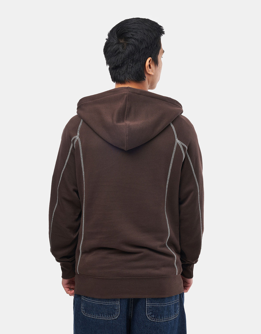 adidas Shmoo Pullover Hoodie - Dark Brown/White