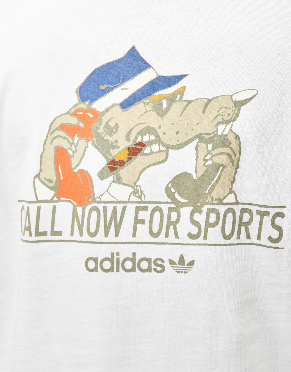 adidas Call Sports T-Shirt - White