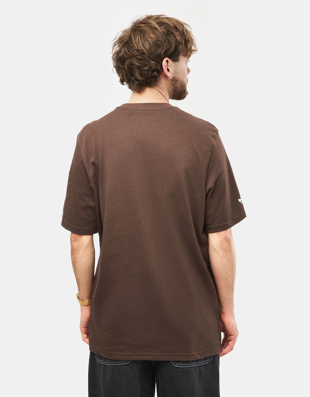 adidas Shmoo G T-Shirt - Dark Brown/White