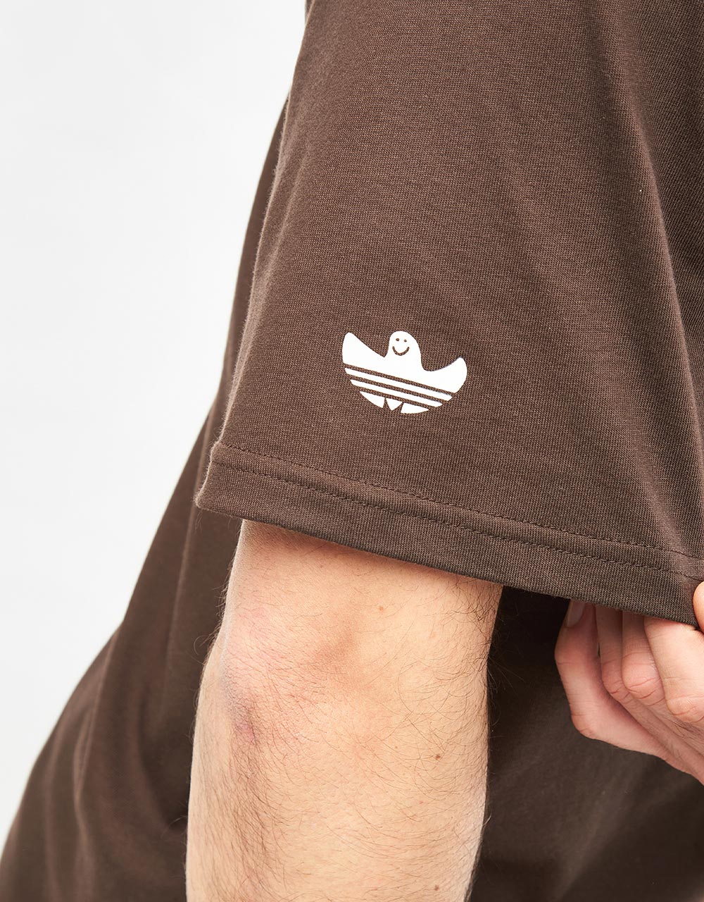 adidas Shmoo G T-Shirt - Dark Brown/White