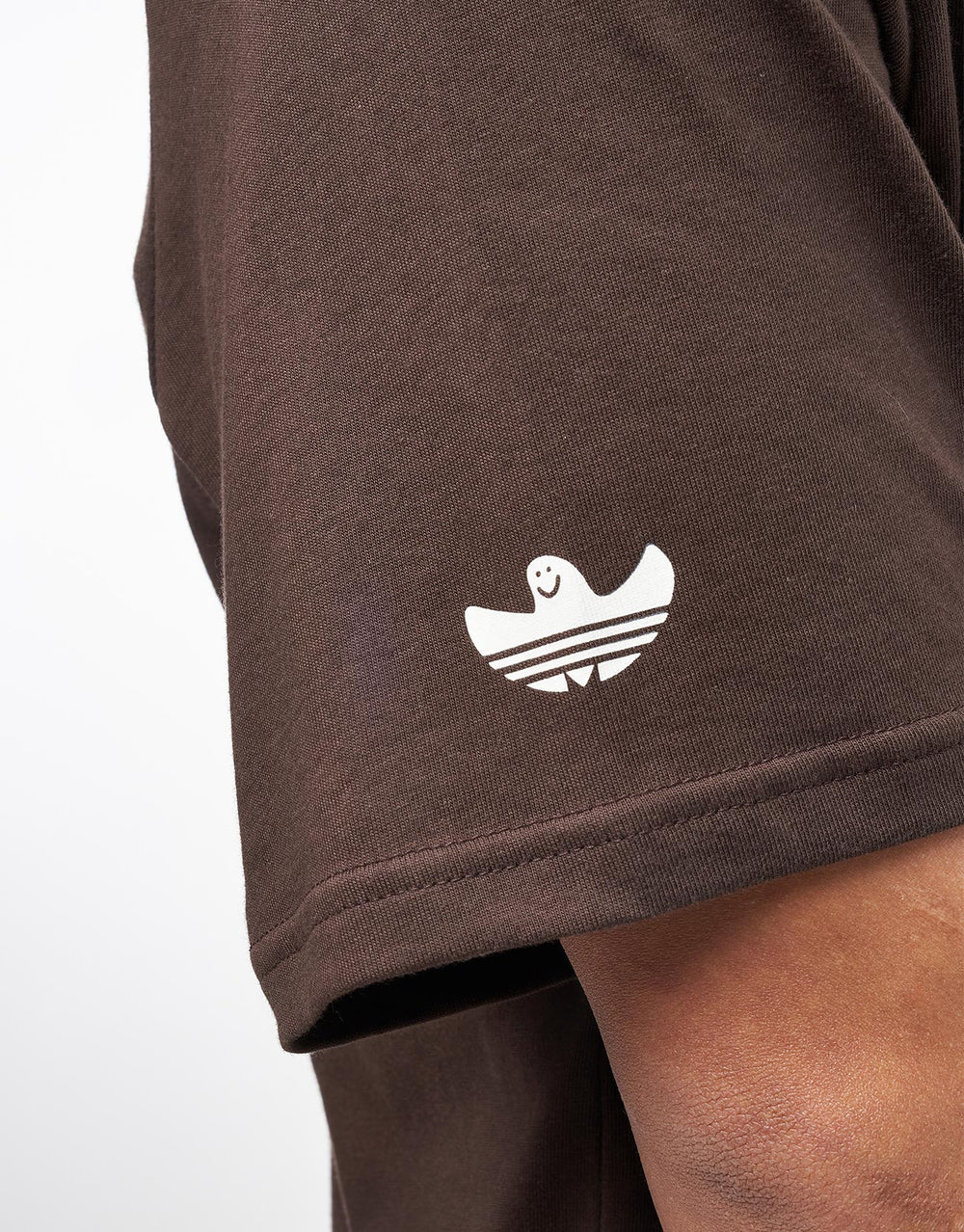 adidas Shmoo G T-Shirt - Dark Brown/White