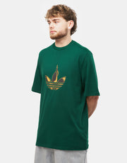 adidas Tref Torch T-Shirt - Dark Green