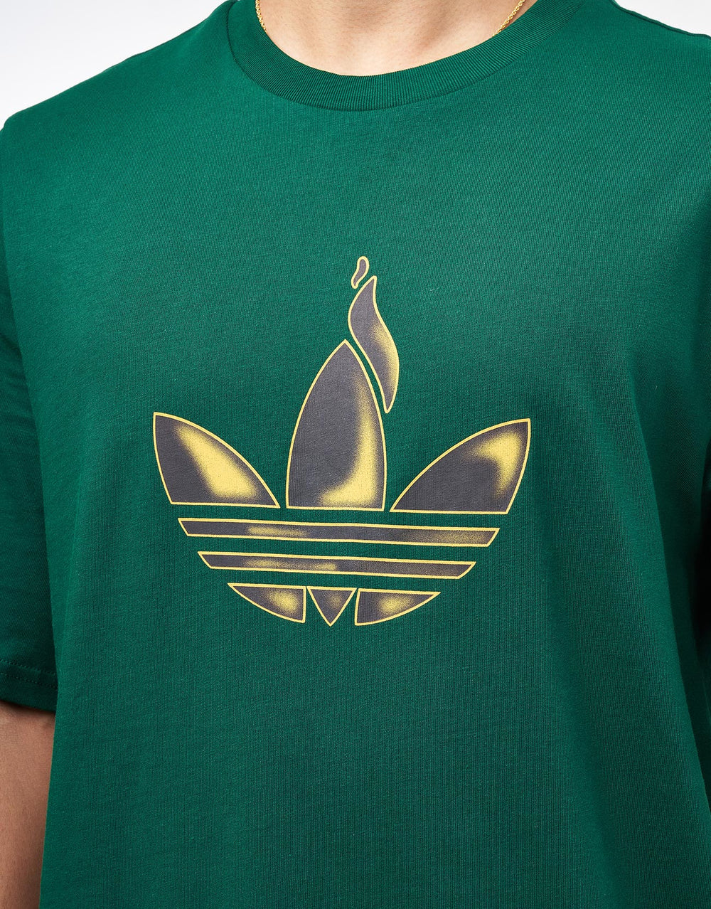 adidas Tref Torch T-Shirt - Dark Green