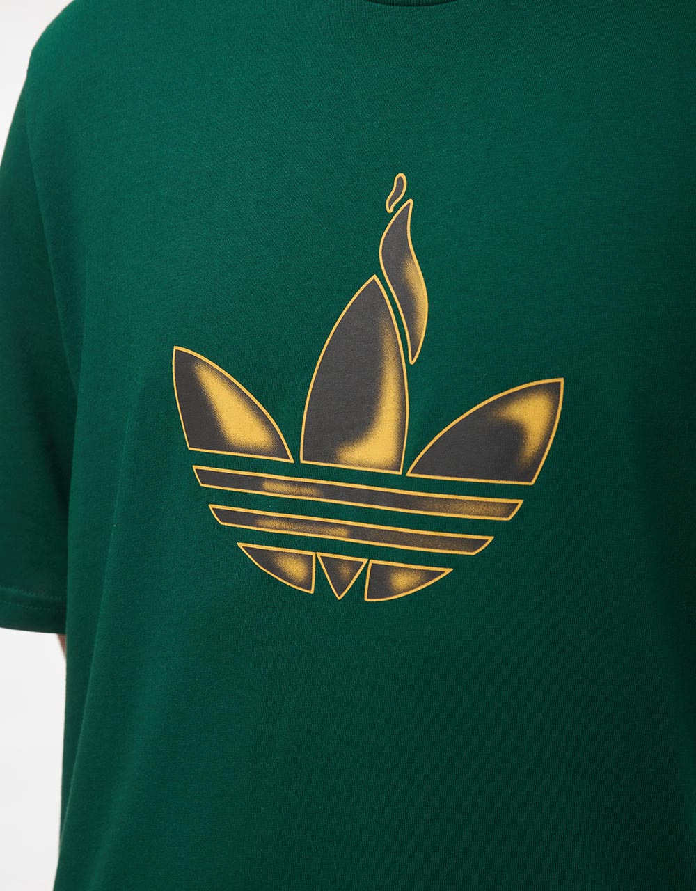 adidas Tref Torch T-Shirt - Dark Green