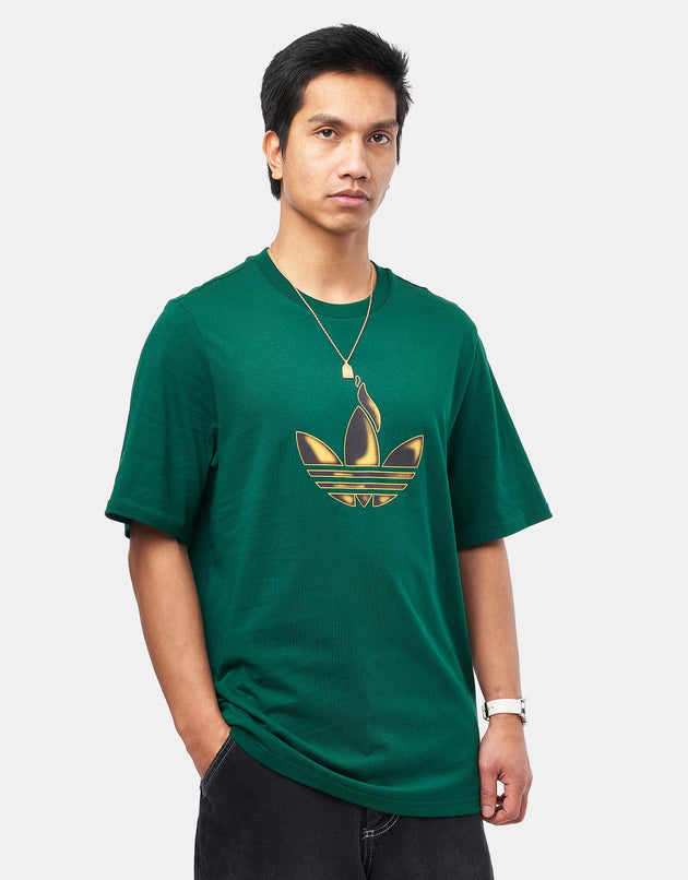 adidas Tref Torch T-Shirt - Dark Green