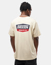 Brixton Regal T-Shirt - Cream/Navy