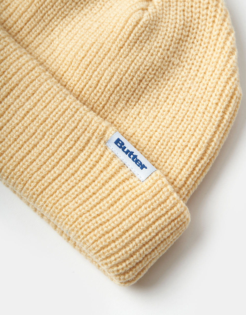 Butter Goods Wharfie Beanie - Bone