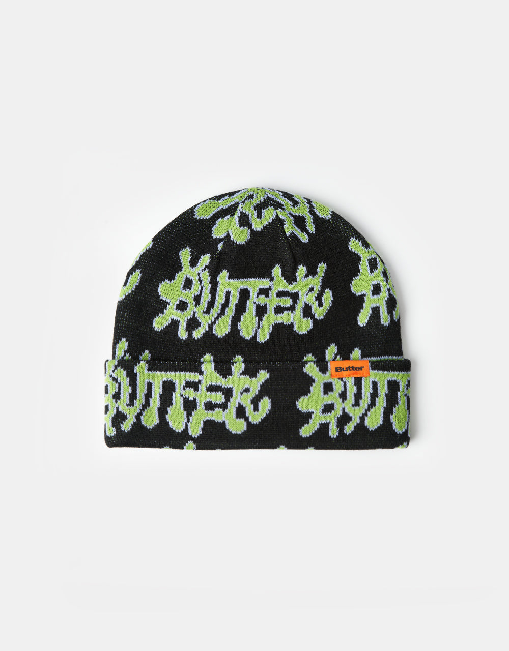 Butter Goods Ink Cuff Beanie - Black