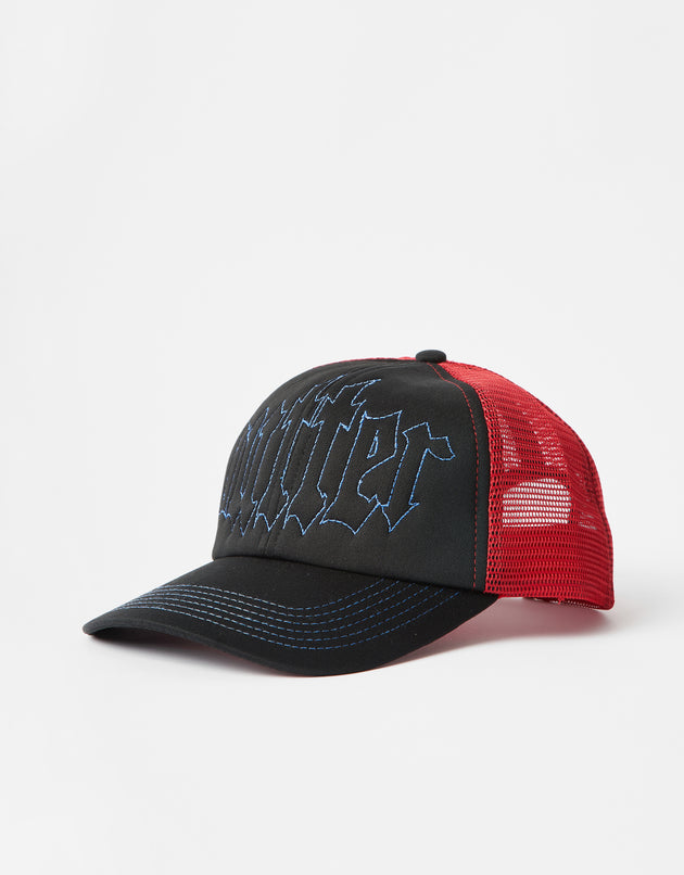 Butter Goods Shock Trucker Cap - Black