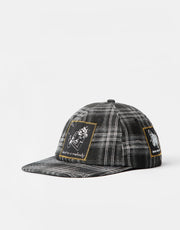 Butter Goods Melody 6 Panel Cap - Black/White