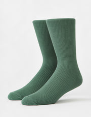 Butter Goods Pigment Dye Socks - Washed Eucalyptus