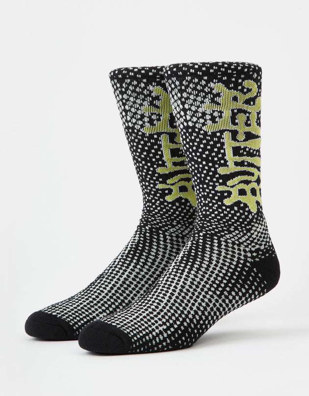 Butter Goods Ink Socks - Black