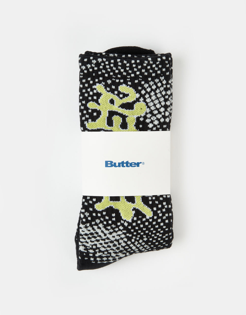 Butter Goods Ink Socks - Black