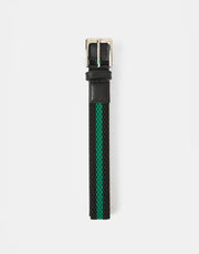 Butter Goods Braided Belt - Black/Green