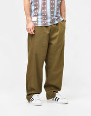 Butter Goods Wide Leg Pant - Army