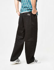 Butter Goods Wide Leg Pant - Black