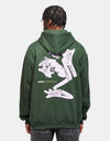 Butter Goods Amphibian Pullover Hoodie - Dark Green