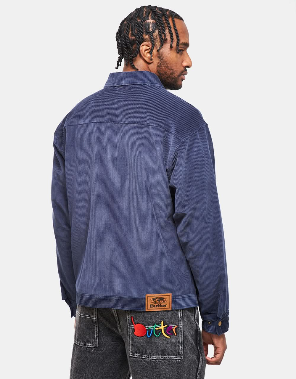 Butter Goods Corduroy Club Jacket - Navy