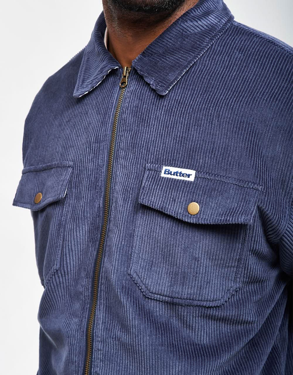 Butter Goods Corduroy Club Jacket - Navy