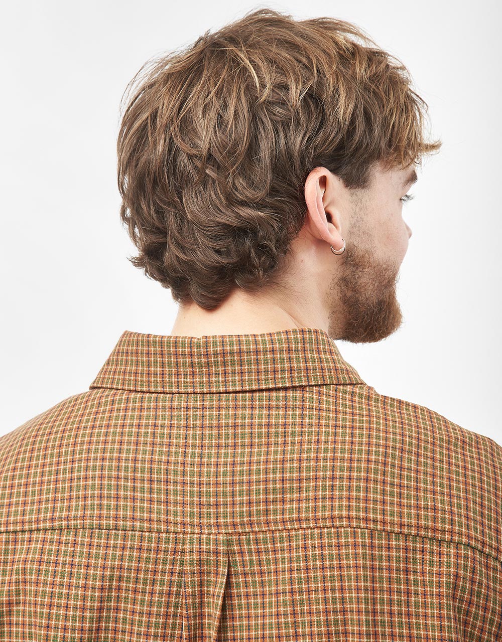 Butter Goods Terrain L/S Shirt - Brown Green