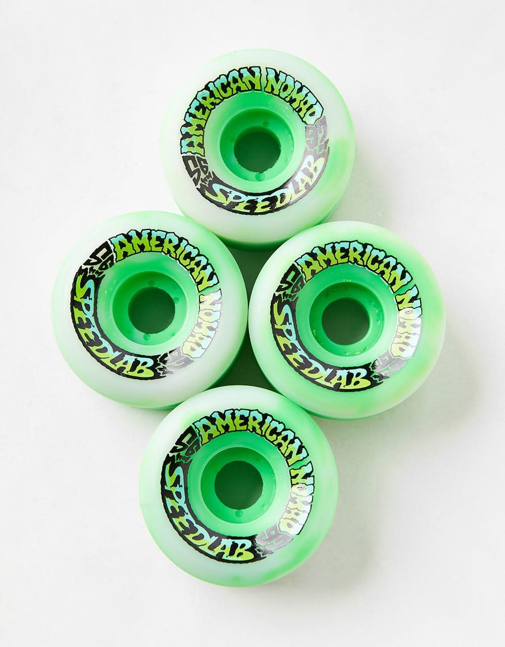 Speedlab Nomads Grass Stain 97a Skateboard Wheels - 56mm