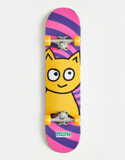 Meow Spiral Big Cat Complete Skateboard - 7.5''