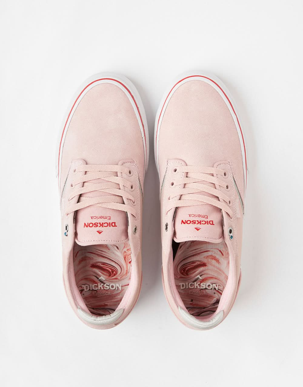 Emerica Dickson Skate Shoes - Pink